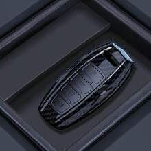 Bộ vỏ bảo vệ chìa khóa xe hơi bằng sợi carbon ABS cho Haval H6 Dargo M6 H9 H6S F7 F7X Jolion X DOG XY H2 H3 H5 H7 M4 F7H H2S - A - Xem 3