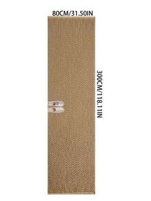 1pc Pineapple Pattern Runner Rug, Carpet, Runner Rug, Area Small Rug, Mat, Home Decor, Area Rug, Living Room Area Rug, Living Room Home Decor, Room Decor, Washable Rug - Brown - View 15