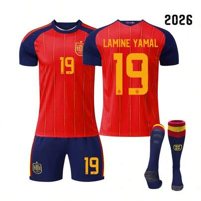 2026 World Cup Soccer Jersey Set, Spain And Germany Jerseys, Men's Sportswear, Men's Soccer Uniforms, Outdoor Sports Soccer Uniforms