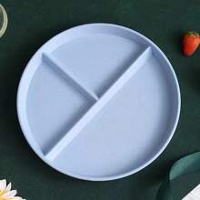 Piring Makan Sehat 3 Kompartemen, Piring Pengontrol Porsi Diet Rendah Kalori untuk Dewasa, Piring Anti Selip Ringan Multi-Sekat untuk Microwave, Mesin Cuci Piring, dan Freezer, Piring Makan Siang dan Makan Malam dengan Nutrisi Seimbang, Peralatan Makan Dapur Rumah Tangga - MultiWarna - View 9