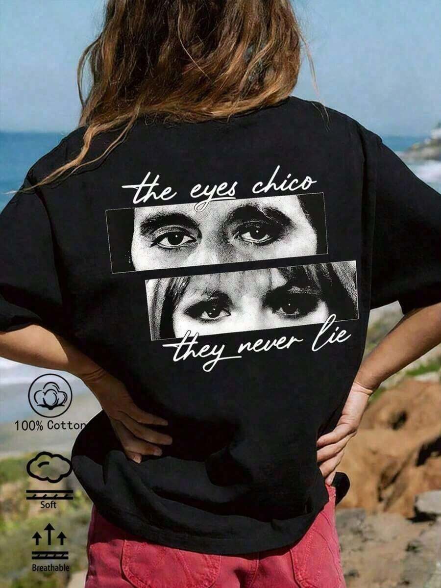 Women T-Shirts - Black - View 1