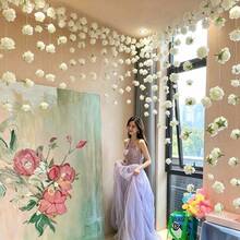 Artificial Flower DIY Hanging Flower Curtain, Home Decor - Multicolor - View 6