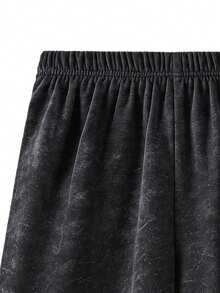 Bộ quần áo gồm áo thun ngắn tay và quần short in hình gấu hoạt hình phong cách bụi bặm, phù hợp cho các bé trai tuổi teen, món quà mùa hè hoàn hảo cho trường học và các hoạt động ngoài trời, thích hợp cho mùa xuân/hè. - Nhiều màu - Xem 10