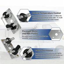 232306 & 232282 Thermostat Water Heater Limit Switch Kit Compatible With 120v T-Stat RV Water Heater SW Series Replace 233534 525007 232306 232282 Thermostat - Default - View 7