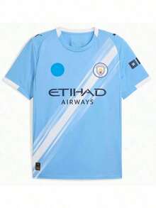 Camisa de Time Do Manchester City 25/26 - Azul - Visão 2