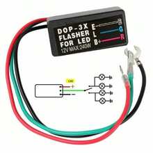 Interruptor basculante impermeable IP67 de 4 pines con LED intermitente – Control de encendido/potencia y transferencia de energía – Control interno de motor de alta resistencia 20A 12V 10A 24V – Interruptor eléctrico automotriz para coche, motocicleta, UTV, RV, camión, tractor, barco – Instalación fácil Plug & Play - A - Ver 7