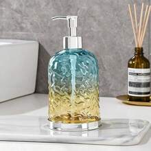 1 bình đựng xà phòng sang trọng kiểu ombre, dung tích 400/600ml, có vòi bơm bằng nhựa, thích hợp cho phòng tắm và nhà bếp. - Chai phân phối màu chuyển sắc - Xem 9