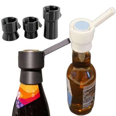 瓶盖起子，旋转式瓶盖起子，瓶盖发射器，瓶盖射击器，家用厨房用品