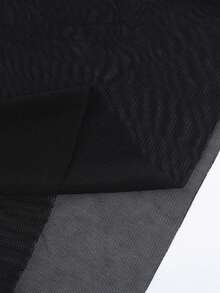 OhhNeed Women's Summer Mesh Patchwork Strapless Dress, Black Party Cocktail Dress Suitable For Valentine's Day, Date, Gathering, Party, Travel, Vacation, Graduation, New Year And Other Occasions - Black - View 9