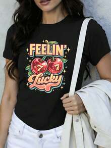 Women T-Shirts - Black - View 1