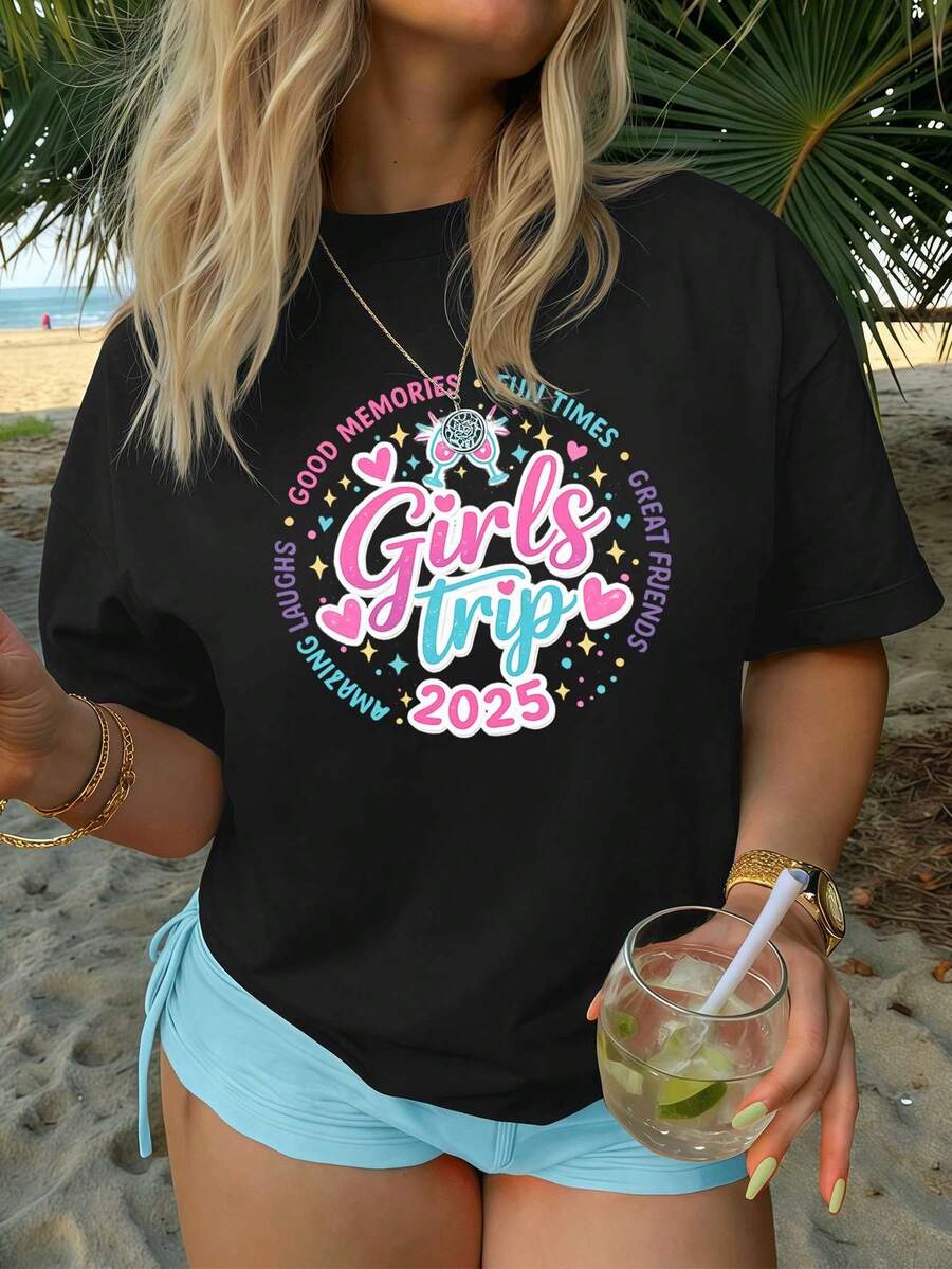 Women T-Shirts - Black - View 1