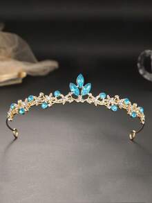 Phụ kiện đội đầu cô dâu thanh lịch và mộng mơ, vương miện công chúa đơn giản, phù hợp cho sàn diễn thời trang, các buổi họp mặt và lễ hội. - Ngôi sao - Xem 2
