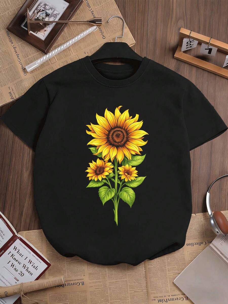 Women T-Shirts - Black - View 1