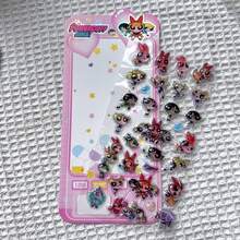 Official Authorized 3D Stickers, Featuring Cute Floral, Bubble And Butterfly Expressions, Suitable For Decorating Diaries, Photos, Phone Cases And Water Bottles, Waterproof And Durable, Classic Childhood Animation Theme Stationery Rewards, Suitable For Students And Children - Multicolor - View 9
