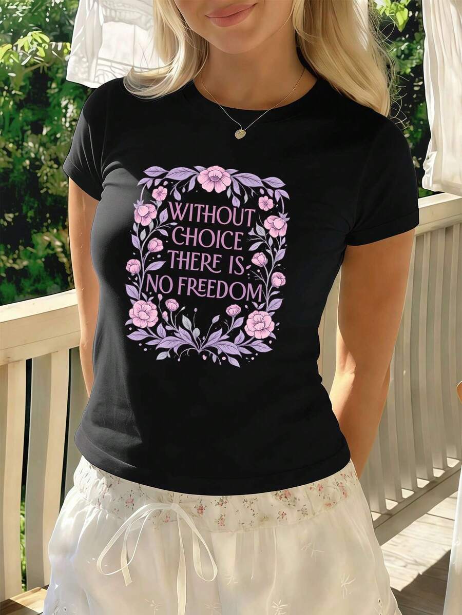 Women T-Shirts - Black - View 1