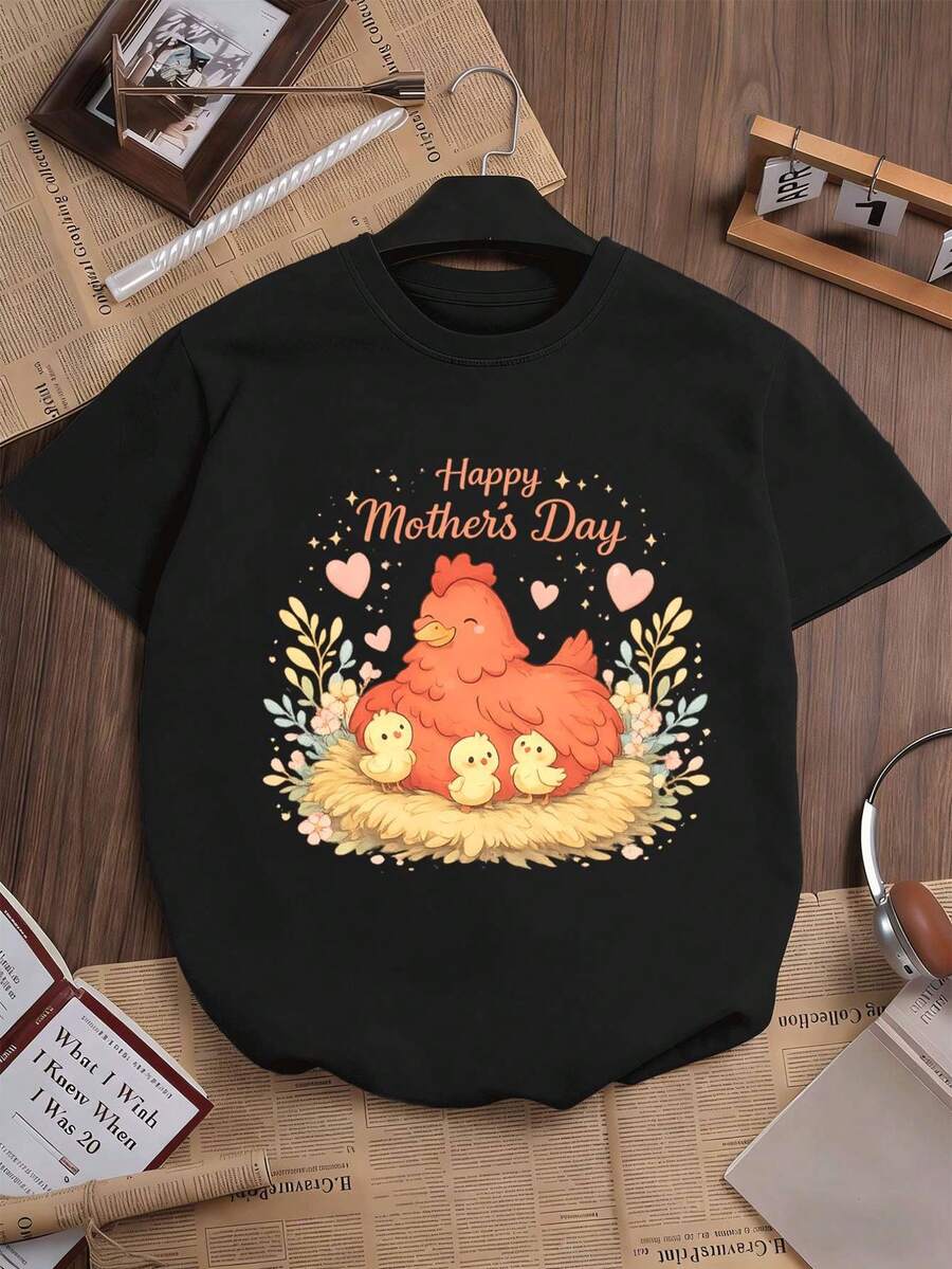 Women T-Shirts - Black - View 1