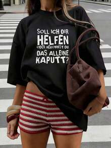 Women T-Shirts - Black - View 12