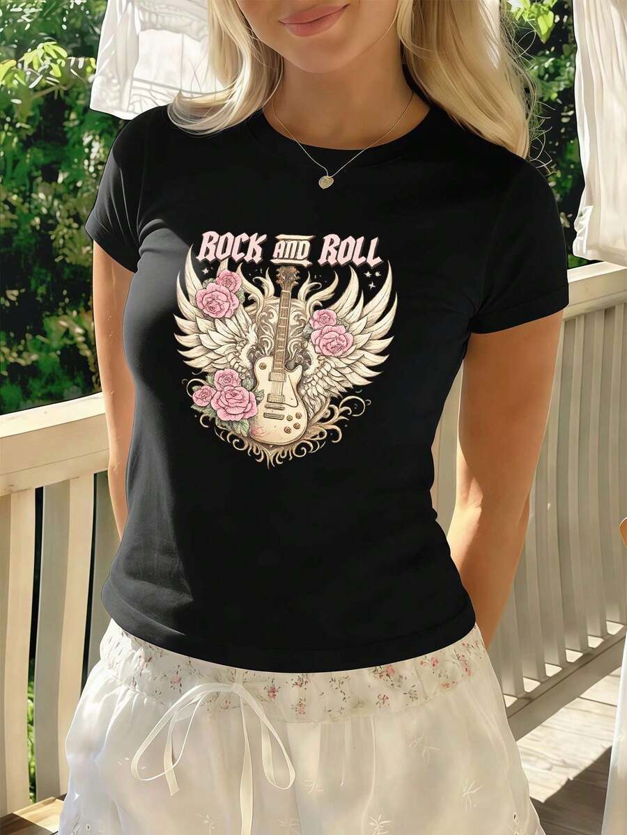 Women T-Shirts - Black - View 1