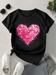 Women T-Shirts - Black - View 1