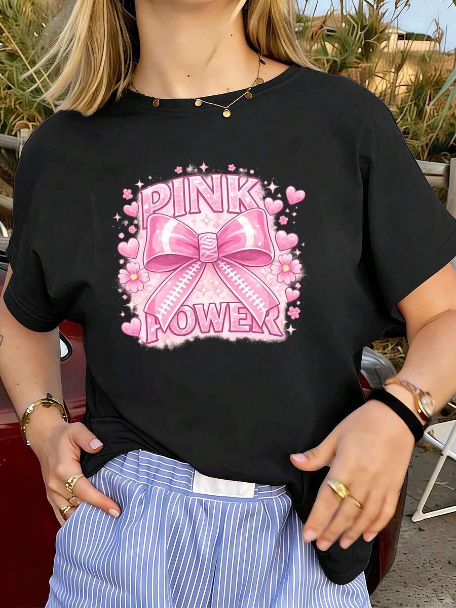 Women T-Shirts - Black - View 1