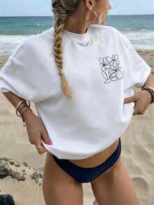 Women T-Shirts - White-1 - View 11
