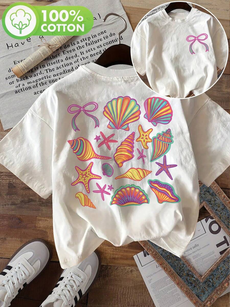 Plus Size T-Shirts - White - View 1