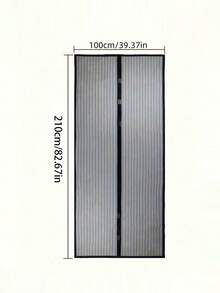 1pc Magnetic Screen Door, Magnetic Closure, Breathable, Thick Mesh, Pet Friendly, Suitable For Front Door, Sliding Door, Anti-Mosquito Screen, Anti-Mosquito Curtain, RV Accessories, Anti-Mosquito Net - Multicolor 1 - View 13