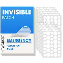 720/360/180pcs Alcohol-Free, Mild & Non-Irritating Hydrogel Acne Patches, Containing High-Quality Salicylic Acid & Tea Tree Oil, Invisible 24-Hour Acne Care - Multicolor - View 1