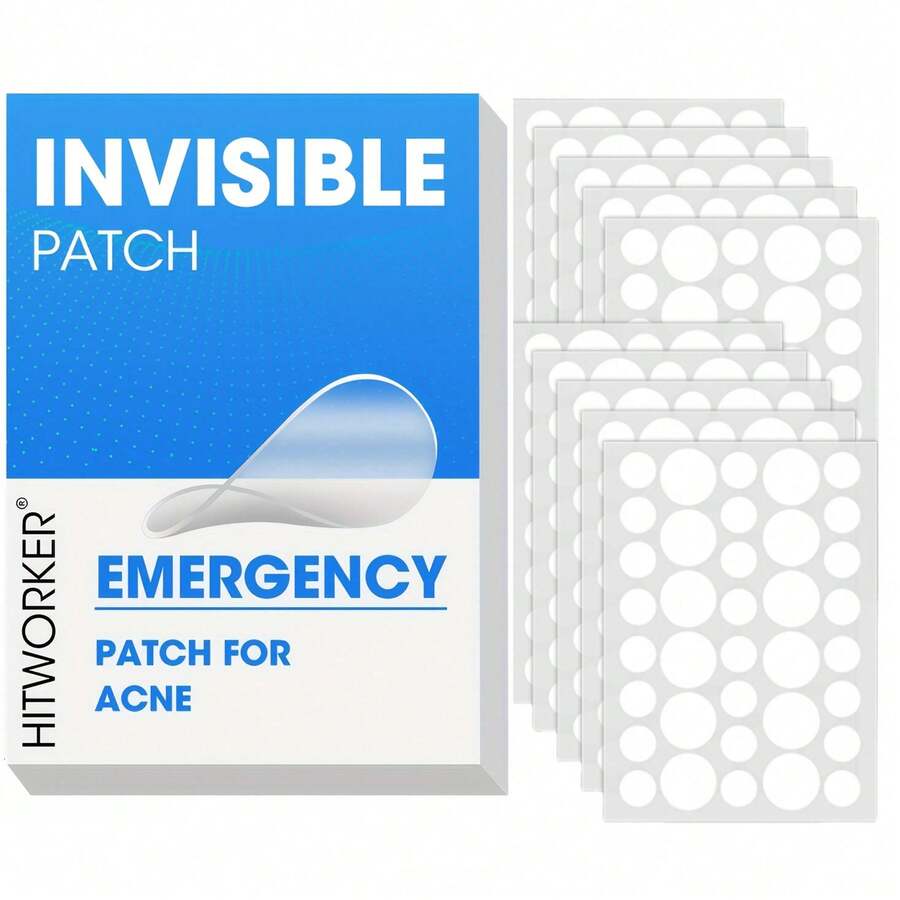 720/360/180pcs Alcohol-Free, Mild & Non-Irritating Hydrogel Acne Patches, Containing High-Quality Salicylic Acid & Tea Tree Oil, Invisible 24-Hour Acne Care - Multicolor - View 1