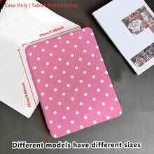 1 chiếc ốp lưng máy tính bảng xoay 360° màu hồng chấm bi có ngăn đựng bút, tương thích với iPad thế hệ thứ 10 10.9 inch 2022 Smart Case/ Air 13 (M3 2025)/ Air 11 (M3 2025)/ Air 11 (M3 2025)/ 11 (A16 2029), tương thích với Oppo Pad, Matepad, Vivo Pad, Honor Pad, Xiaoxin Pad. - Nhiều màu - Xem 10