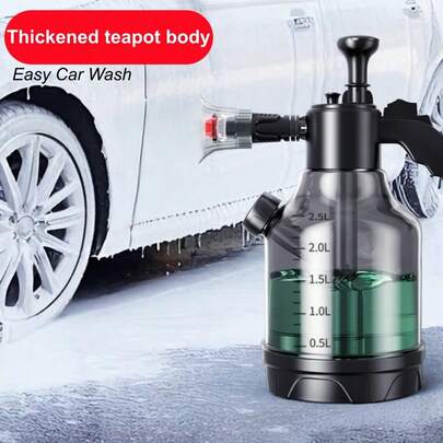 3支装 101.44 液体盎司汽车泡沫喷雾器，手持式浇水壶，适用于清洁汽车外部玻璃、浇花，母亲节礼物