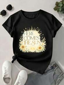 Women T-Shirts - Black - View 1