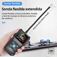 Combustible Gas Detector Analyzer Black Explosimeter - Black - View 3