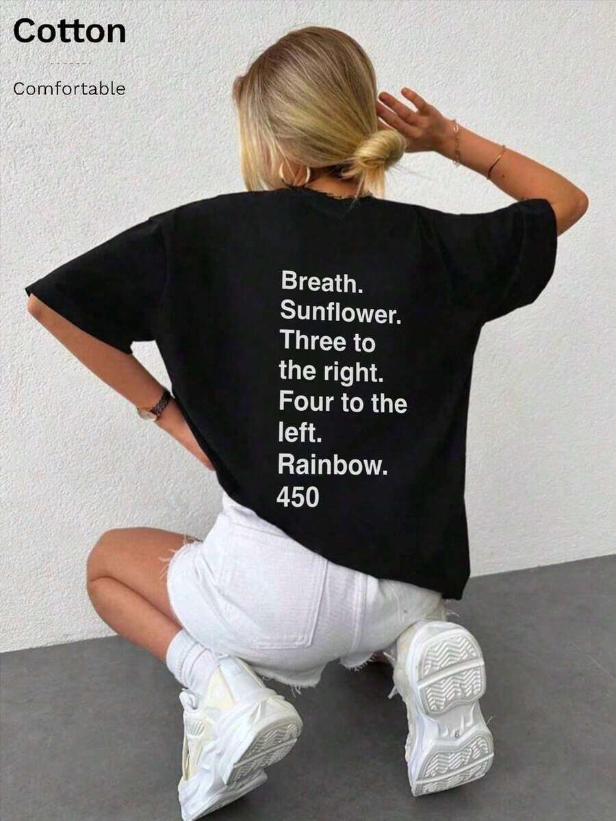Women T-Shirts - Black - View 1