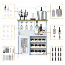 Bars & Wine Cabinets - White - View 3
