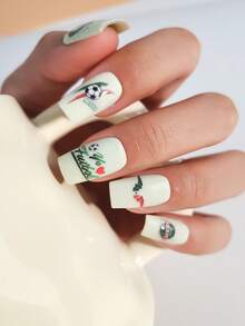 Tiebeauty 2 sets d'autocollants pour ongles thème Coupe du Monde de Football, vert blanc rouge, éléments de drapeau national et de cœur, décalcomanies d'art pour ongles imperméables et longue durée, accessoires à ongles amovibles et DIY - Multicolore - Voir 5
