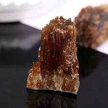 1件天然琥珀晶簇，金色矿物标本，带有精美的菱形棱柱状晶体，黄色石英簇，是家居、办公室、阅读、瑜伽和水族箱的必备品。也是完美的节日礼物。 - 琥珀方解石 - 查看 7