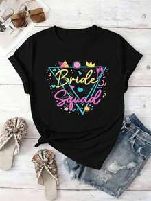Women T-Shirts - Black - View 2