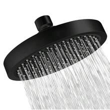 Fixed Round Shower Head 6-Inch Replacement Overhead Rainfall Rain Shower Head - Shower Head - View 1