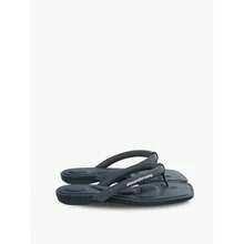 ALEXANDER WANG - Women Jenna Tubular Flat Thong Sandal - 020 XÁM - Xem 1