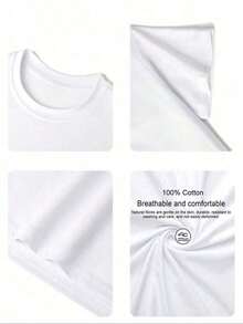 Women T-Shirts - White. - View 3