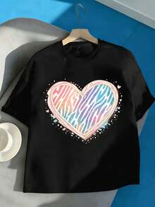 Women T-Shirts - Black - View 2