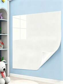 Reusable Removable Static Cling Whiteboard Wall Sticker - Erasable Chalkboard Surface For Home, Office And Educational Spaces - Multicolor - View 1
