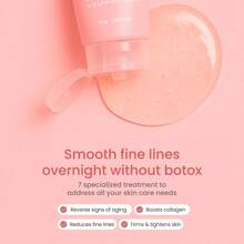 QUIA Collagen Wrapping Mask - Overnight Glass Skin Peel Off - All Skin Types - Better Than Sheet Masks - Collagen - Xem 2