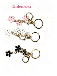 Women's Car Key Chain, Rhinestone Heart Shaped Shiny Cute Girl Key Chain, Personalized Christmas Gift (Pink), Available In Women's Clothing Stores - A - View 3