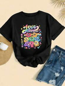 Women T-Shirts - Black - View 2