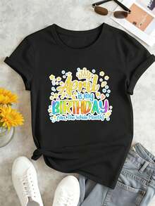 Women T-Shirts - Black - View 2
