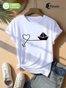 Women T-Shirts - [White] - View 12