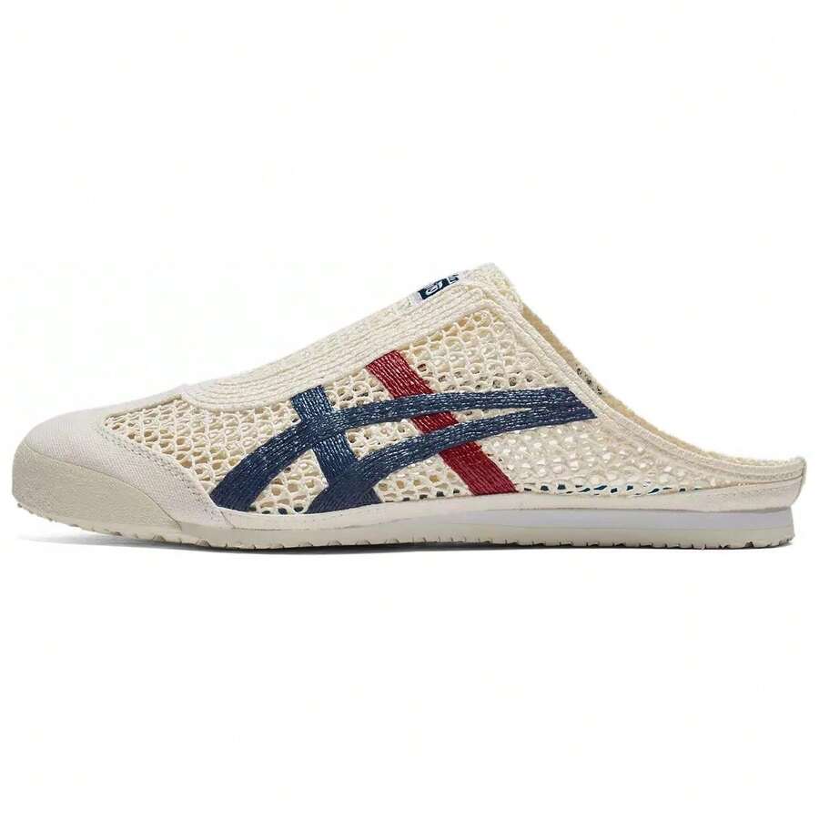 Asics Onitsuka Tiger Mexico 66 Sabot Cream Mako Blue White And Blue - White and Blue - View 1