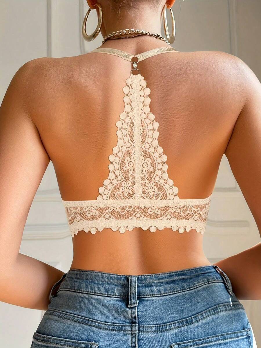 Hersunei Women's Front Closure Lace Underwire Bra - U-Back Design, Shapes Back Curve, Lifts Bust, Sexy & Comfortable, Fashionable & Versatile, Suitable For Daily And Special Occasions